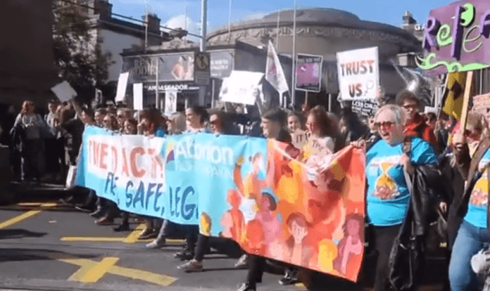 galwaydaily pro choice rally dublin galway