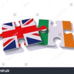 Britian & Ireland jigsaw flags