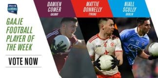 GALWAY GAA: DAMIEN COMER NOMINATED FOR PLAYER OF THE WEEKÂ