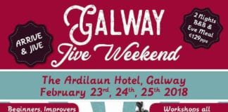 Friday – Galway Jive Weekend at the Ardilaun Hotel Galway Jive Weekend