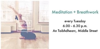 Tuesday – Meditation and breathwork session meditation and breathwork