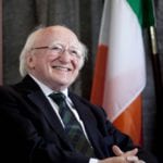 President Higgins’s visit to the FINIRISH BATT HQ , Lebanon