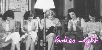 Monday – Sew for Repeal at Nova Bar sew for repeal