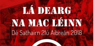Slua mór tuartha le freastal ar Lá Dearg na Mac Léinn Lá Dearg na Mic Léinn