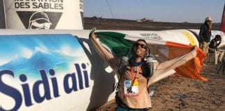 Galway man runs 256km across the Sahara Desert for charity! Brian Keane - Sahara Desert