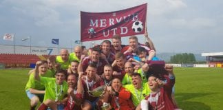 SOCCER: MERVUE UNITED ARE CONNACHT CHAMPIONS!!! Mervue United