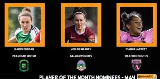 GALWAY WFC: AISLINN MEANEY NOMINATED FOR PLAYER OF THE MONTHÂ Aislinn Meaney