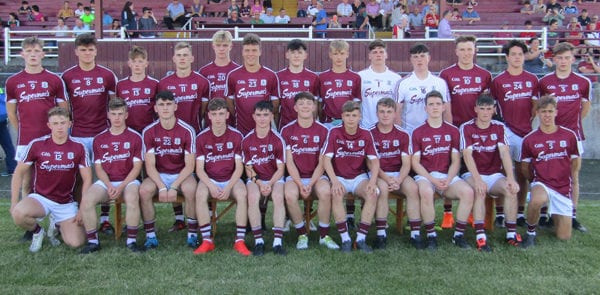 20180708 Galway Minor Hurling Team 