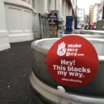 Make way day sticker