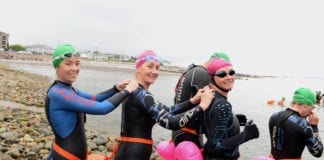 150 people to swim 13k tomorrow for a worthy cause swimmers 13k in galway