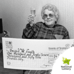 Brigid McGrath first lotto winner