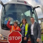 Kilrickle bus protests