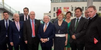 GALWAY RACES: Calie Du Mesnil Gets The Novice Hurdle Galway Races Michael D