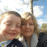 Laura and son Sean Molloy