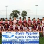 galway Under 16 team 2018 with logo