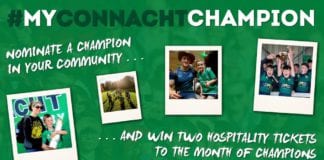 RUGBY: My Connacht Champion Competition Connacht Champion