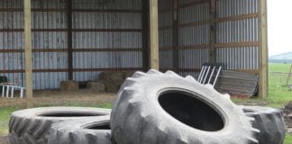 Farm tyres can be brought to collection point in Athenry next month for cheap recycling Galway Daily news Farmers bring 140,000 tyres to Athenry drop off point to be recycled