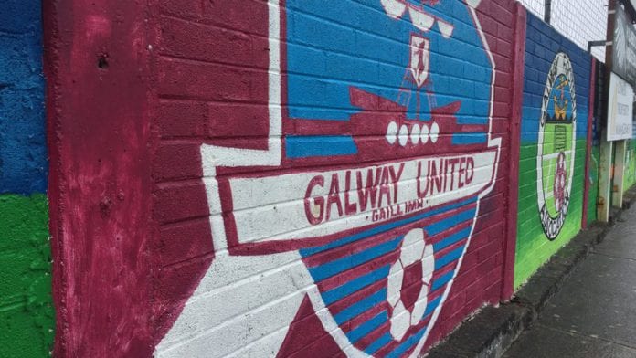 Galway United sport Galway United builds up defensive line