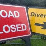 road closed