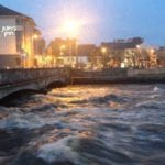 River Corrib storm