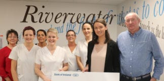 Father and daughter present €2,000 cheque for cancer patient comfort at UHG. Galway Daily news father and daughter raise €2,000 for cancer patient comfort fund at UHG