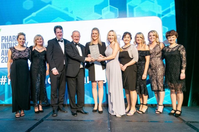 Galway Daily news Galway based Chanelle named best Pharma Industry Company of the year at national awards