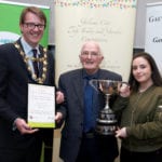 114 Mayor Neil McNelis, Seamus King, Eimear Kelly