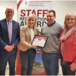 Staff Recognition award