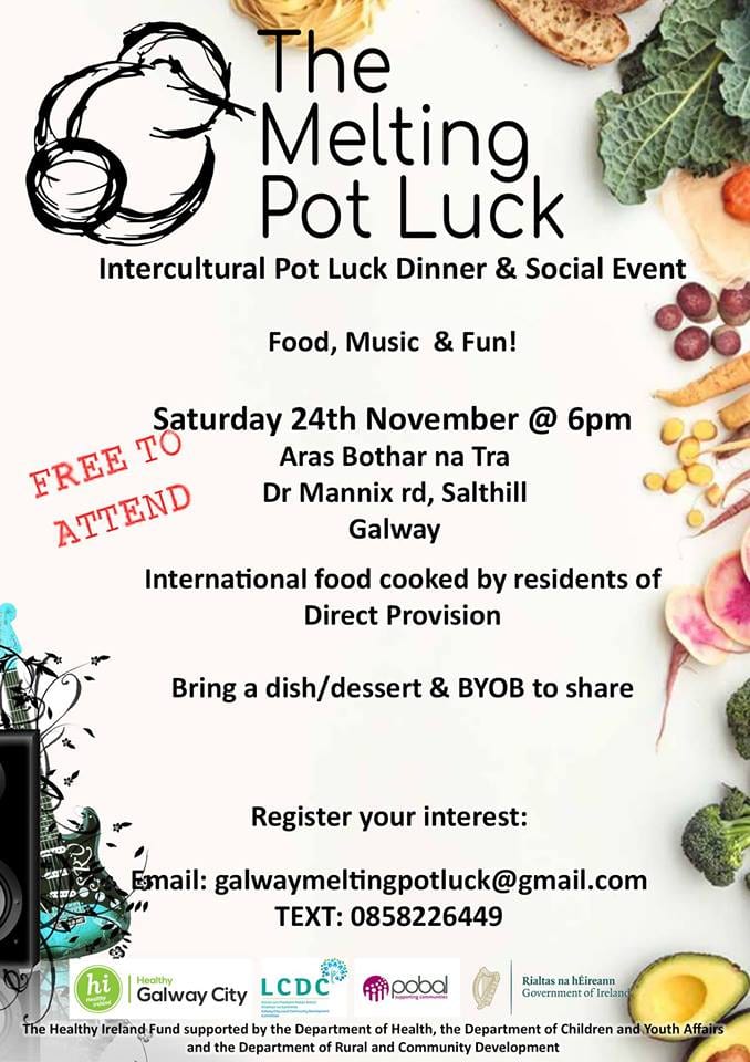 The Melting Potluck November Dinner info