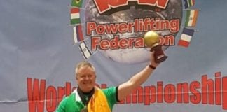 GMIT Professor takes four trophies at world weightlifting championship Galway daily news GMIT lecturer wins four trophies at world powerlifting competition