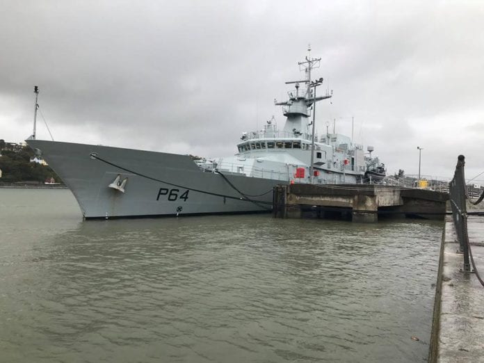 Galway Daily news Tour the newest ship in the Irish Navy over New Year's at the Docks