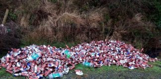 Public encouraged to help in fight against illegal dumping Galway Daily news 2,000 cans recovered from dumping black spot in rosscahill