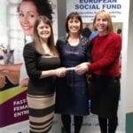 3. Winner Cepta Mahon (Cookalicious)with Maria (right) and Gillian (left)