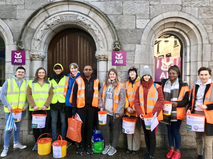 Galway Daily news NUI Galway students collecting for COPE and Galway Rape Crisis Centre