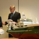 Marine research ship