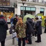 Buskers info desk
