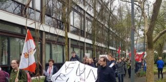 Galway students march against lack of higher education funding Galway Daily news Galway students march for higher education funding