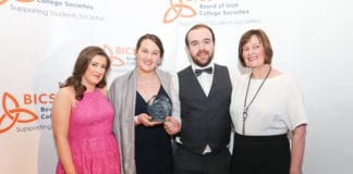 NUIG student societies rake in awards nationwide Galway Daily news NUIG student societies awards