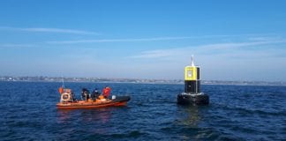 State of the art ocean monitoring bouy testing in Galway Bay Galway Daily news Seven projects awarded funding for Galway Bay testing