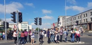 Hospital support workers take to the picket lines in nationwide strike Galway Daily news Three day strike by hospital workers deferred pending labour court hearing