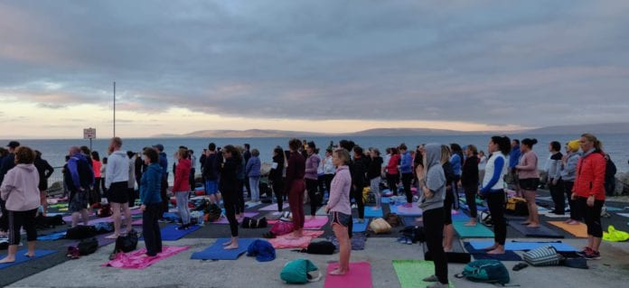 dip at dawn salthill galway daily