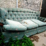 old couch waste