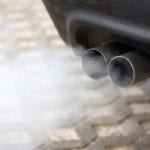 car exhaust fumes