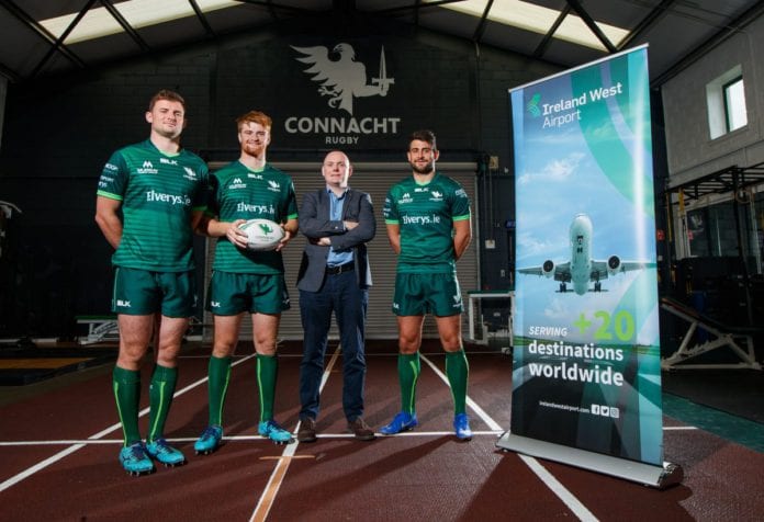 Galway Daily sport Connacht Rugby forms partnership with Knock Airport