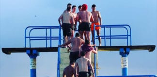 NUIG students taking the plunge for mental health Galway Daily news NUIG students take the plunge for mental health