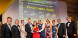 Aran Islands Co-op Recycling Project wins top national award aran islands pakman awards