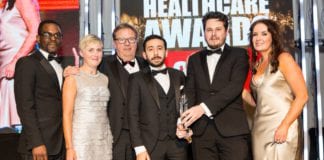 NUIG spin out company takes home two national healthcare awards Galway Daily news NUIG spinout wins two national healthcare awards