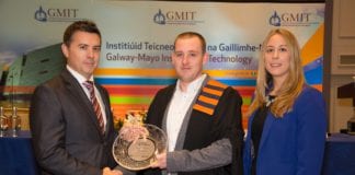 Craughwell apprentice wins student of the year prize at GMIT