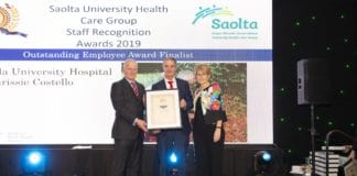 Employee at Portiuncula Hospital wins Outstanding Employee Award puh galway daily award saolta outstanding employee