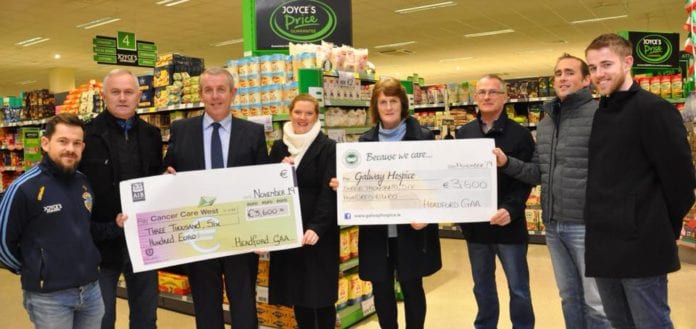 Galway Daily news Headford GAA club raises €7200 for two local charities